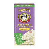 Annie's Homegrown rice shells & creamy white cheddar gluten free macaroni & cheese Full-Size Picture